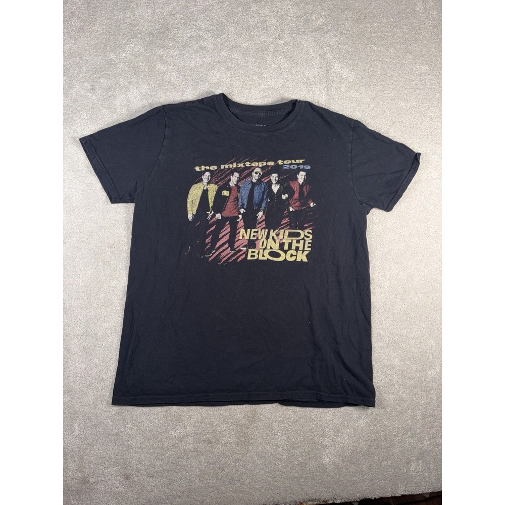 New Kids On The Block The Mixtape Tour 2019 T Shirt 2 Sided Size L